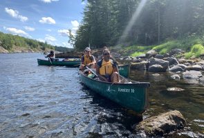 Participants Canoeing