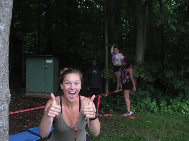 Mentor with Kids Thumbs up